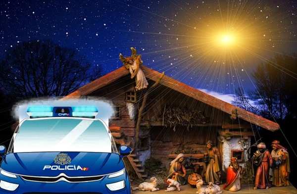 La Navidad en clave de humor policial