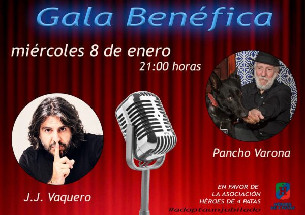 Gala benéfica en homenaje a nuestros héroes de cuatro patas