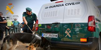 Guardia Civil guias caninos servicio cinologico perros