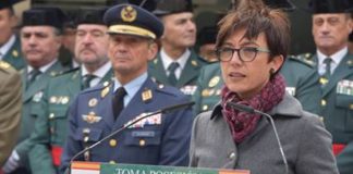 María Gámez, directora general de la Guardia Civil interior