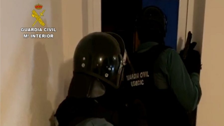 Guardia Civil detenidos Antas Klan