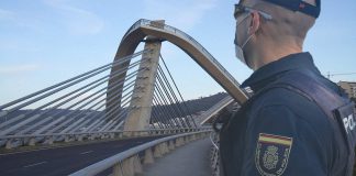 Policía h50 suicidio Ourense Puente del Milenio
