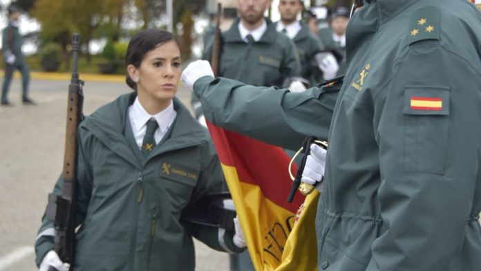 jura de bandera en la Academia de la Guardia Civil de Baeza Ministerio del Interior diciembre 2019
