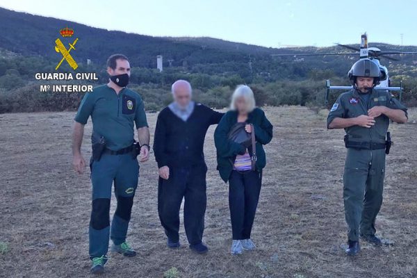 La Guardia Civil localiza a dos personas que se encontraban desaparecidas