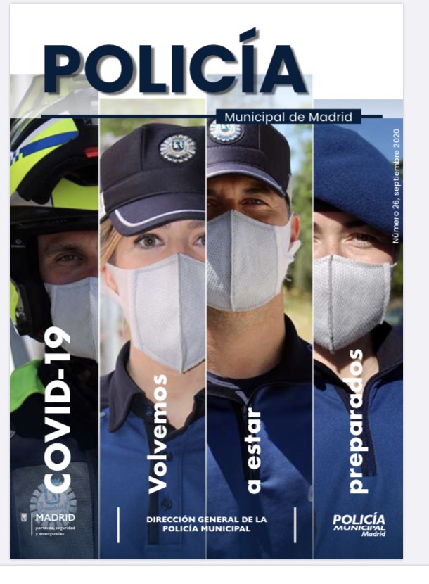 Motivación Derecho Punto de partida Revista de la Policía Municipal de Madrid. Mes de septiembre. - h50