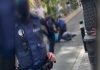 agresión policía municipal madrid atentado sin mascarilla