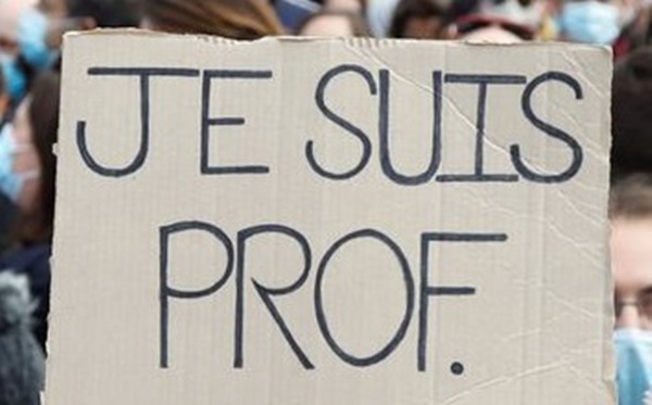 Francia grita “Je suis prof” y el ministro anuncia expulsiones de extranjeros radicales