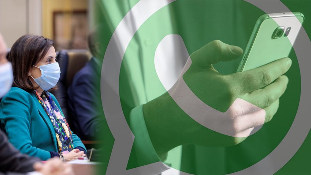 militares WhatsApp chat defensa