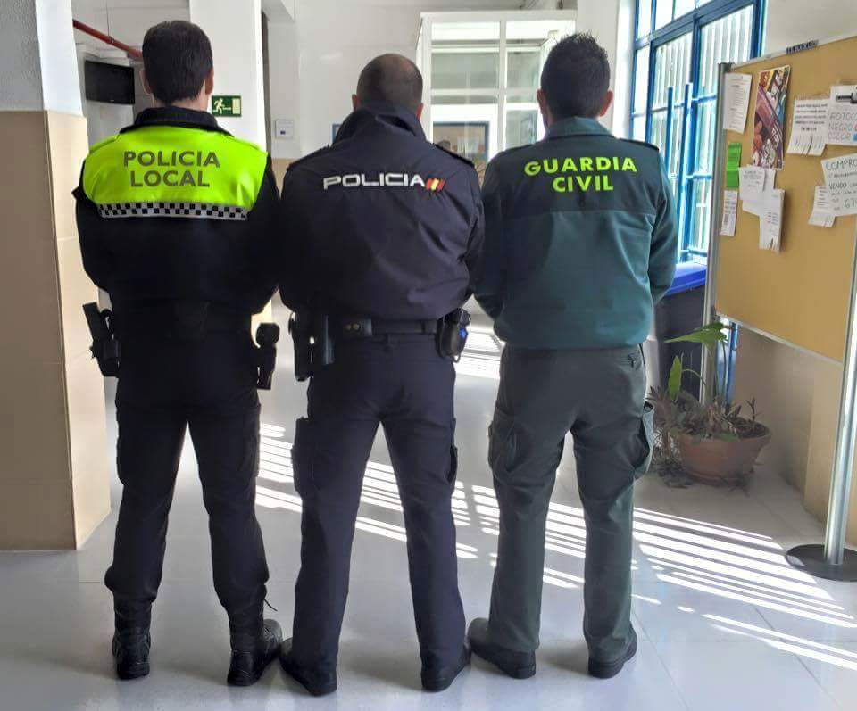 guardia civil, policia, policia municipal