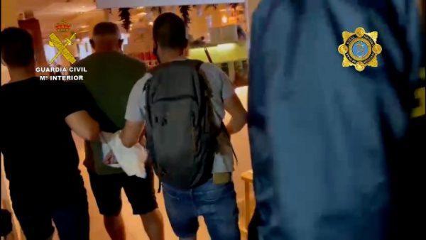 La Guardia Civil detiene en Málaga a uno de los delincuentes más peligrosos reclamado por Irlanda