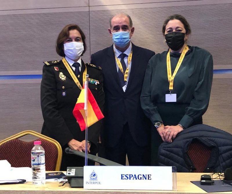 La comisaria principal de la Policía Nacional Alicia Malo elegida vocal por Europa en el Comité Ejecutivo de Interpol