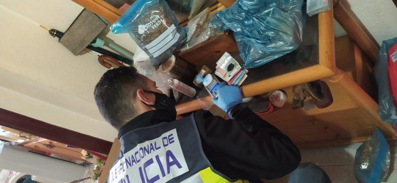 Golpe de la Policía Nacional al tráfico de drogas al menudeo en Gandía
