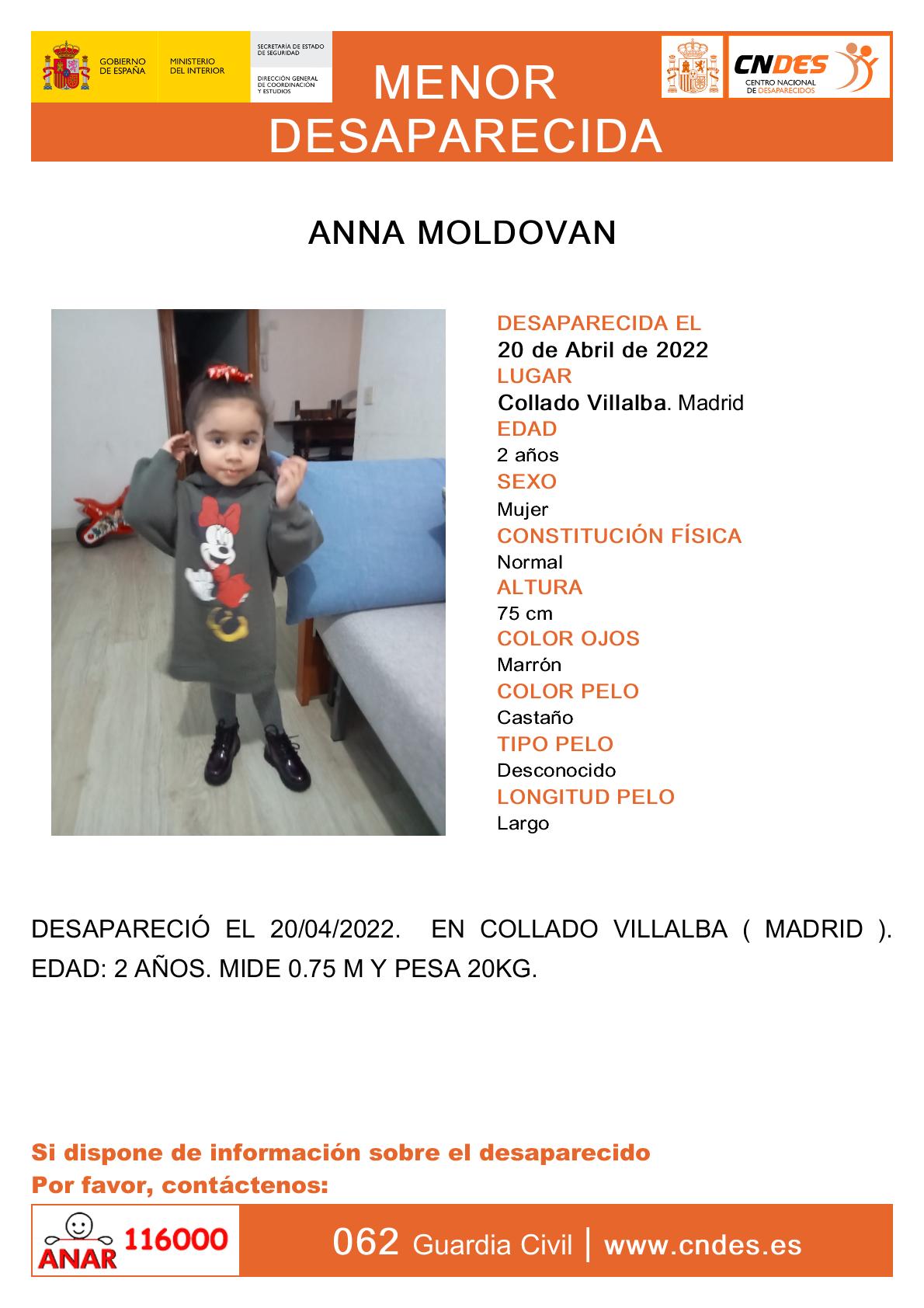 Urgente: se busca a una niña de 2 años desaparecida, posible secuestro de la madre