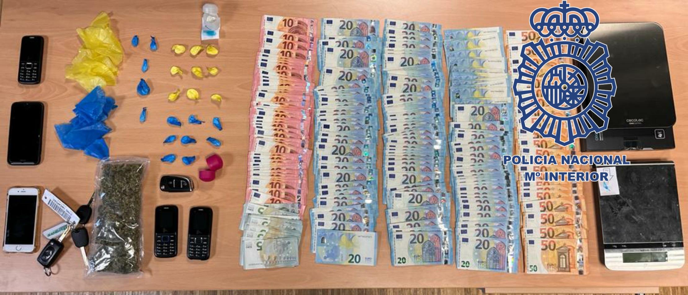 La Policía Nacional desmantela en Vigo un punto de venta de estupefacientes en un operativo contra el tráfico de drogas trafico-drogas-vigo