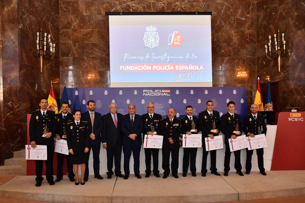 La Fundación Policía Española ha entregado los Premios de Investigación 2020 y 2021