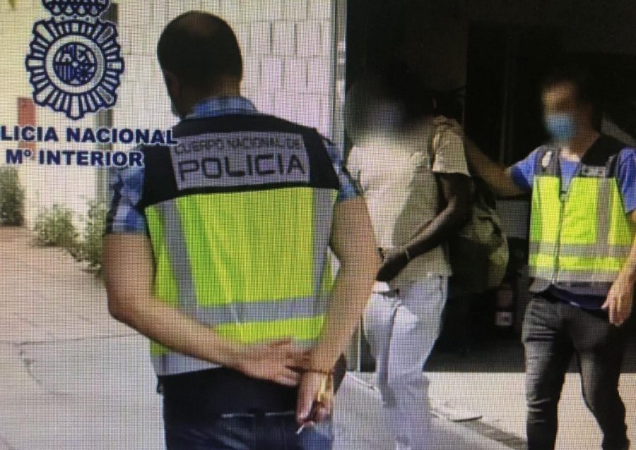 detención del grupo criminal de estafadores