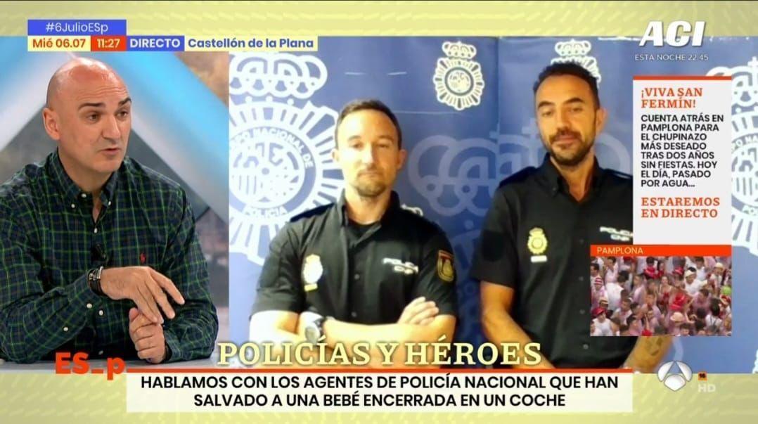 h50.es solicita un reconocimiento para los dos policías héroes que salvaron la vida de un bebé