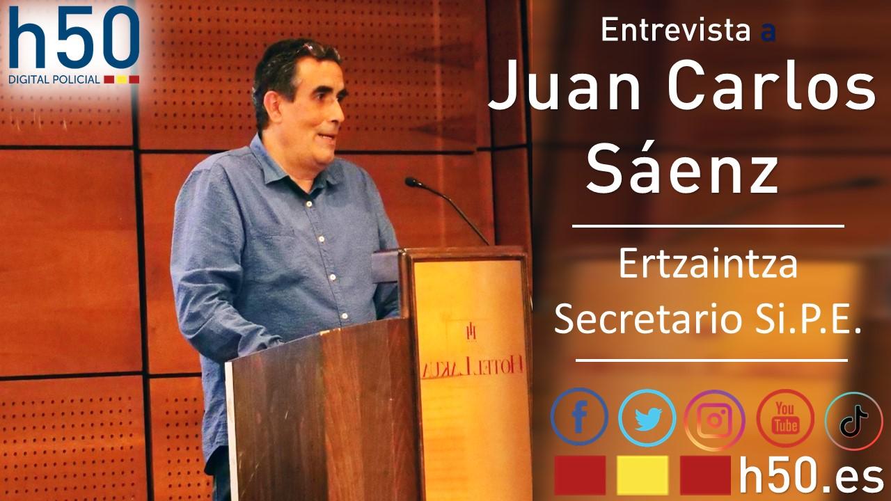 Entrevista a Juan Carlos Sáenz, secretario de organización del sindicato de la Erztzaintza Si.P.E. JUAN-CARLOS-SAENZ-ERTZAINTZA_h50