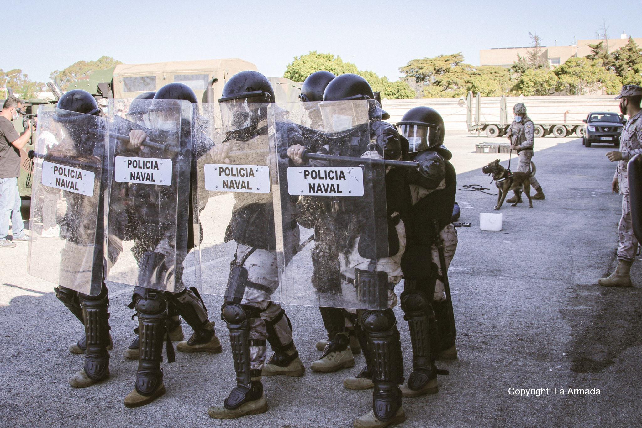 La Fuerza de Protección de la Armada o como garantizar la seguridad física de buques y bases navales