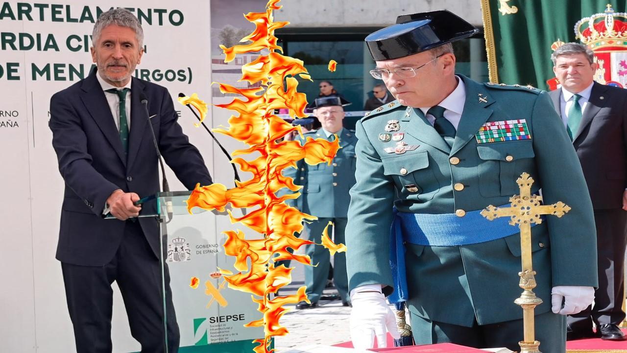 Zasca del Supremo a Marlaska: anulado el cese de Pérez de los Cobos como jefe de la Comandancia de la Guardia Civil de Madrid perez-cobos-marlaska-h50