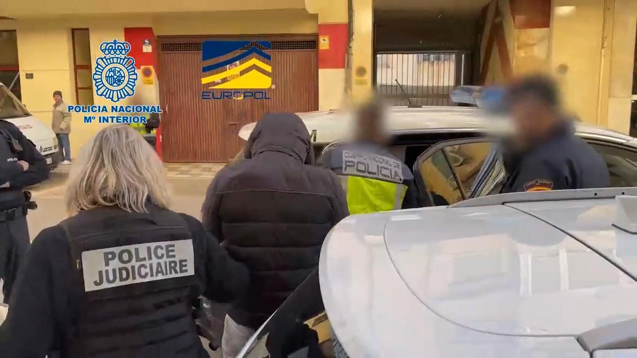 La Policía Nacional desmonta en Málaga un call center usado para la explotación sexual de mujeres en Francia