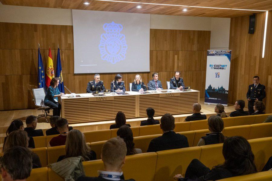 La Policía Nacional organiza en Madrid la reunión de la Red CULTNET de expertos en protección del patrimonio histórico