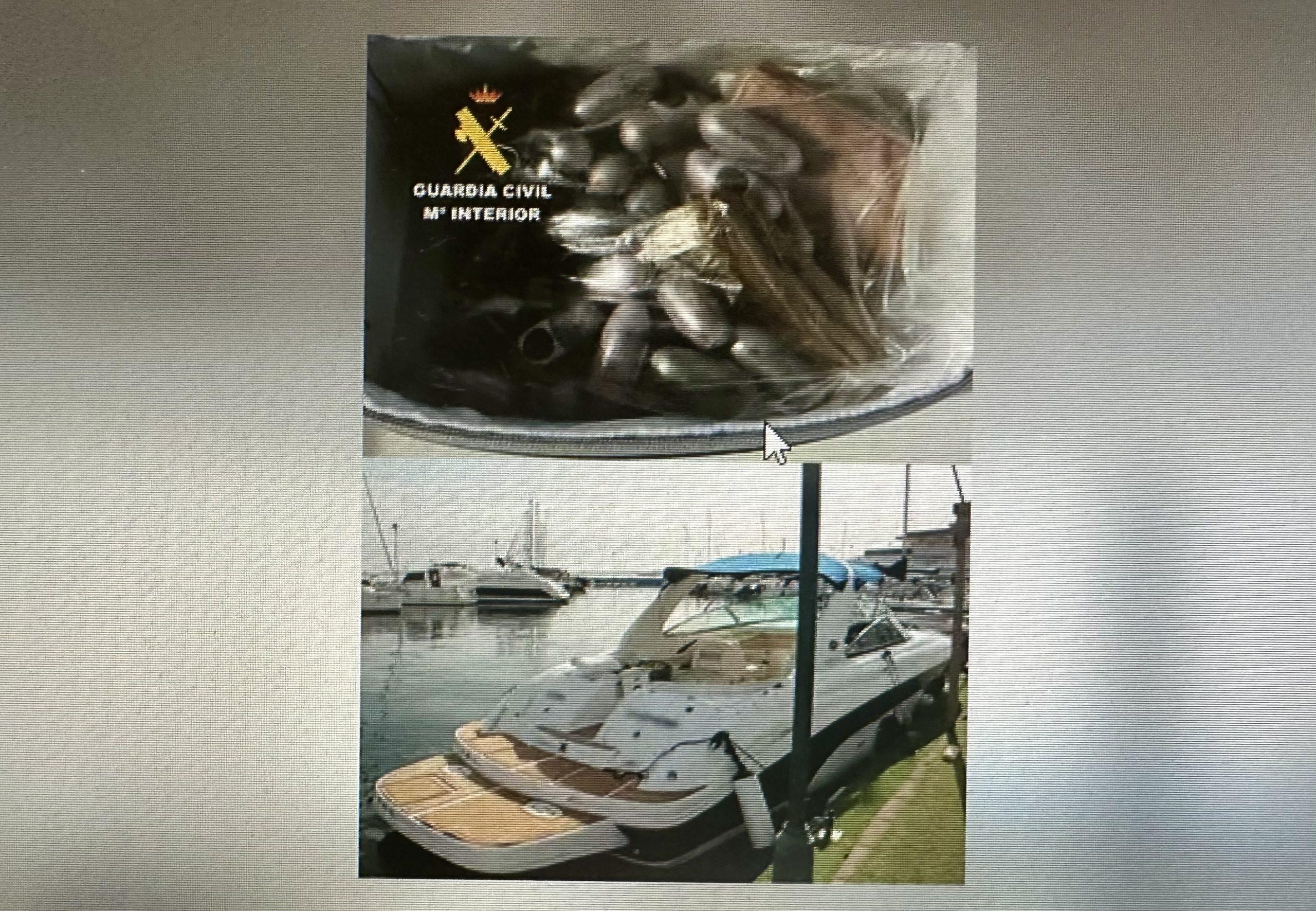 La Benemérita sorprende a 4 sujetos que introducían hachís en Islas Menores