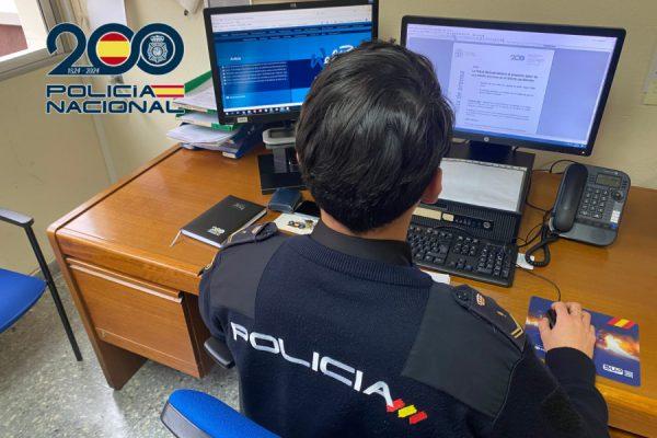 La Policía Nacional ha detenido a tres personas por la comisión de los delitos de extorsión y estafa