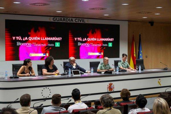 La Guardia Civil y Diaconía España presentan la campaña “Y tú, ¿a quién llamarías?” contra la trata de personas en pisos particulares