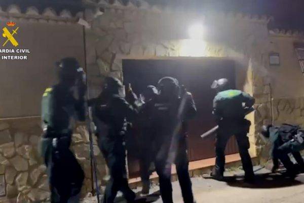 Desarticulada la organización criminal de narcotráfico conocida como El Tarta, una de las más activas en el río Guadalquivir